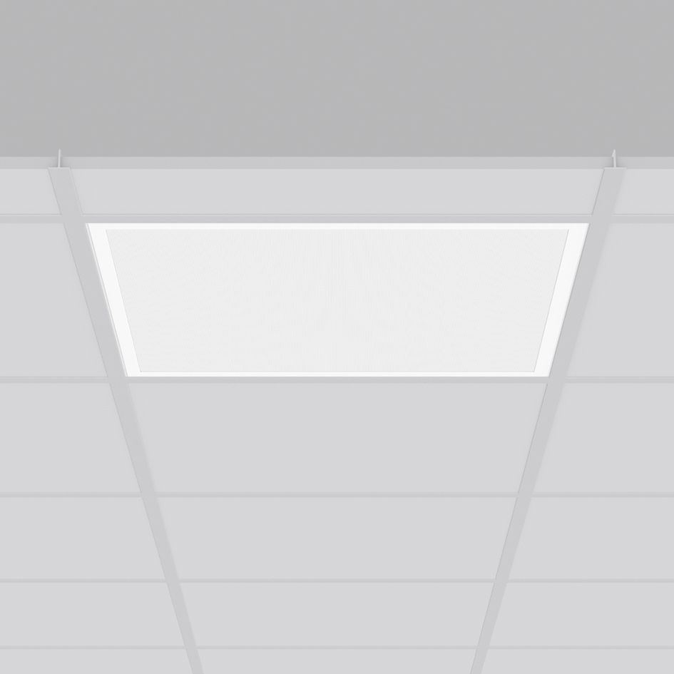 LED-Deckeneinbauleuchte SideliteECO 29W 4000K 4600lm ws Konv IP40 622x622x37mm