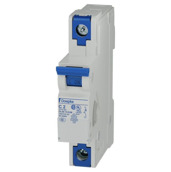Leitungsschutzschalter UC C 2A 1p 277V 1TE 16,67-400Hz IP20