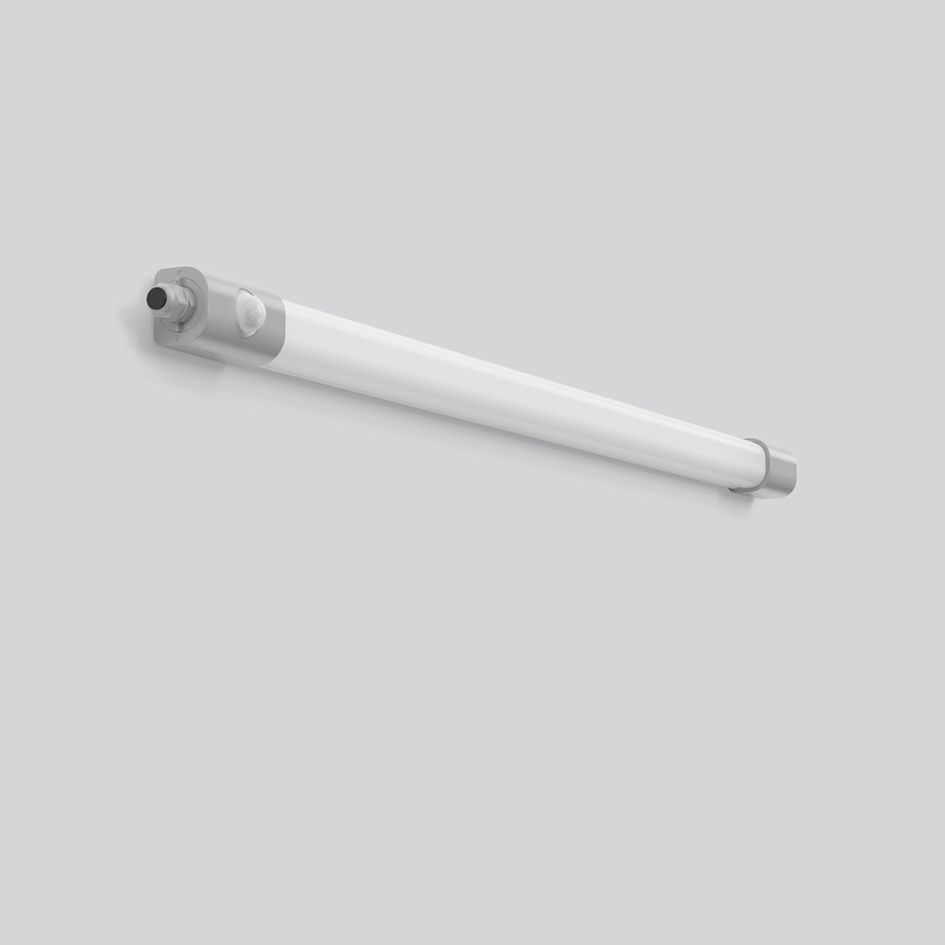 LED-Feuchtraumleuchte PlanoxECO 22-37W 4000K 4950lm gr Konv IP66 BWM