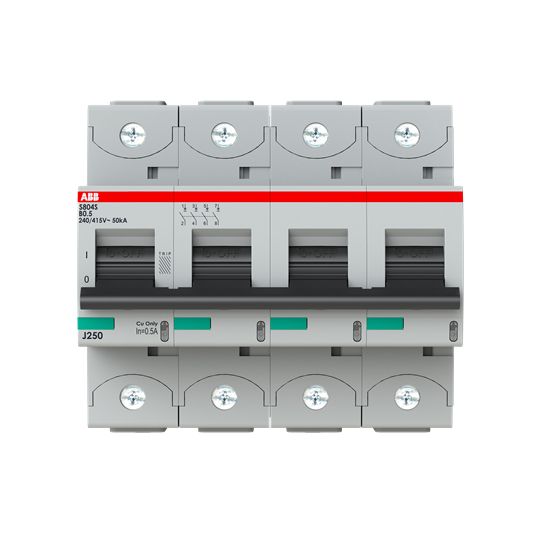 Leitungsschutzschalter UC B 0,5A 3+N 690V 6TE 50-60Hz IP20