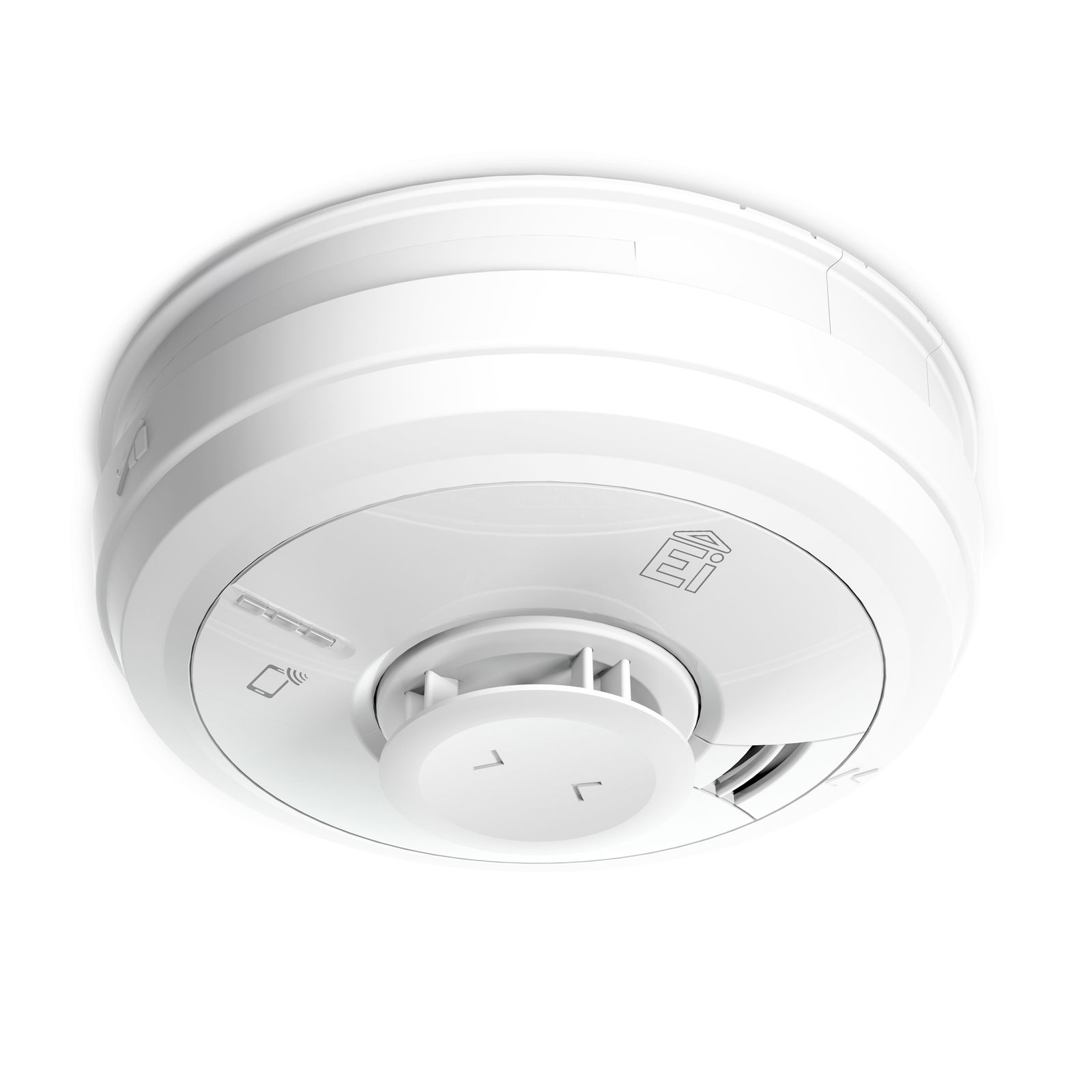 Wärmemelder Funk ws autark Netzbetr 85dB Standalone Vernetzbar über Kabel max31St