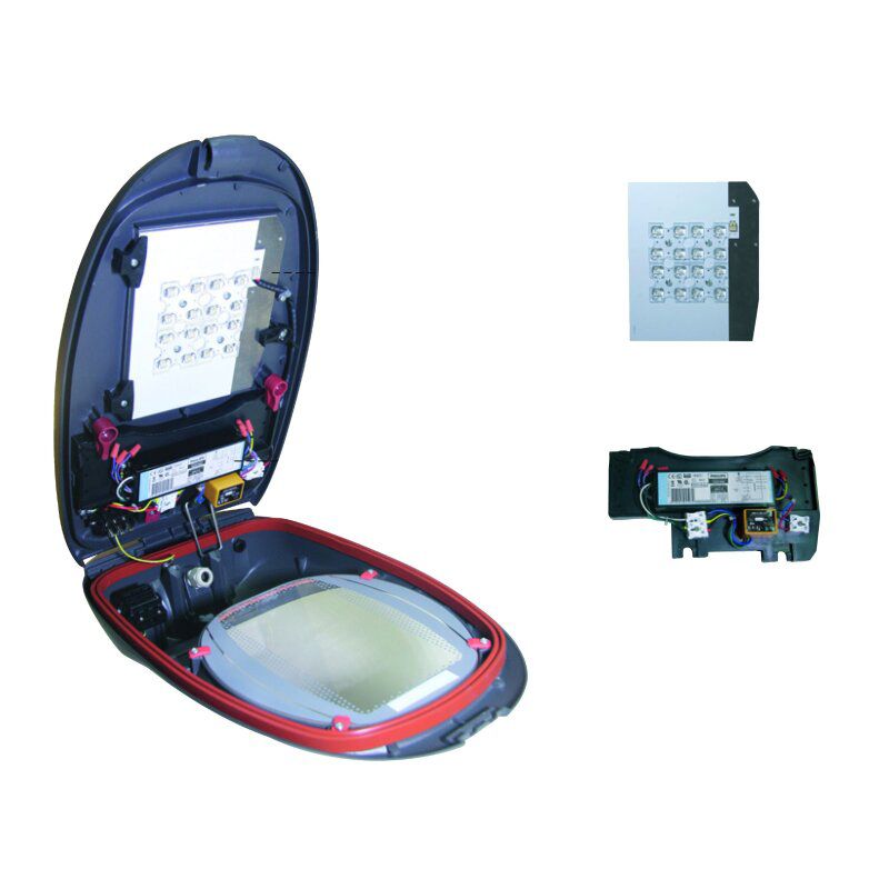 LED-Straßenleuchte 38W BELUGAmini 4000K Aufs/Ans 48-76mm 4560lm sw elektr.Trafo