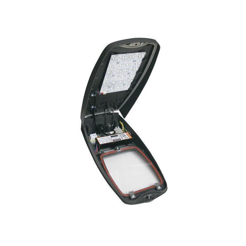 LED-Straßenleuchte 38W BELUGAmicro 4000K Aufs/Ans 48-76mm 4560lm sw elektr.Trafo
