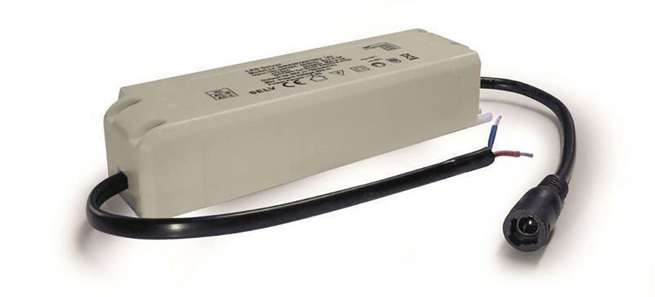 LED-Trafo 12W 300mA 25-40V IP20 Kstgeh dyn 96x36x24mm