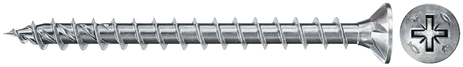 Senkkopfschraube PZ 4,5x20mm ST L20mm