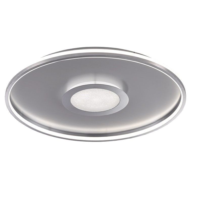 LED-Deckenanbauleuchte Bug 27W 3000K 3200lm chr Konv IP20 Ø440x60mm
