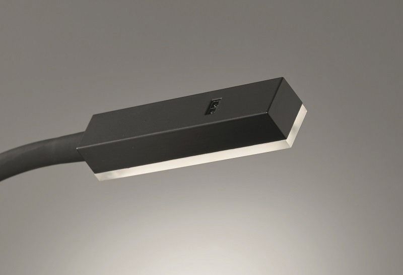 LED-Leseleuchte Raik 5W 3000K 470lm sw Konv IP20 350x40x570mm