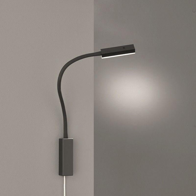 LED-Leseleuchte Raik 5W 3000K 470lm sw Konv IP20 350x40x570mm