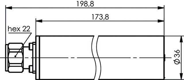 Abschlusswiderstand 50Ohm Koax(IEC) Ant/SAT