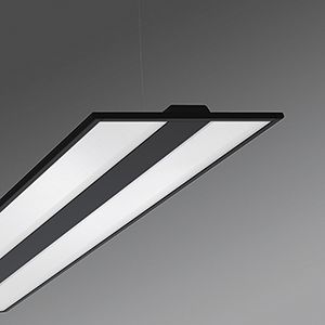 LED-Pendelleuchte 48W 4000K 6414lm sw Konv sym 1LED LED nicht austauschbar