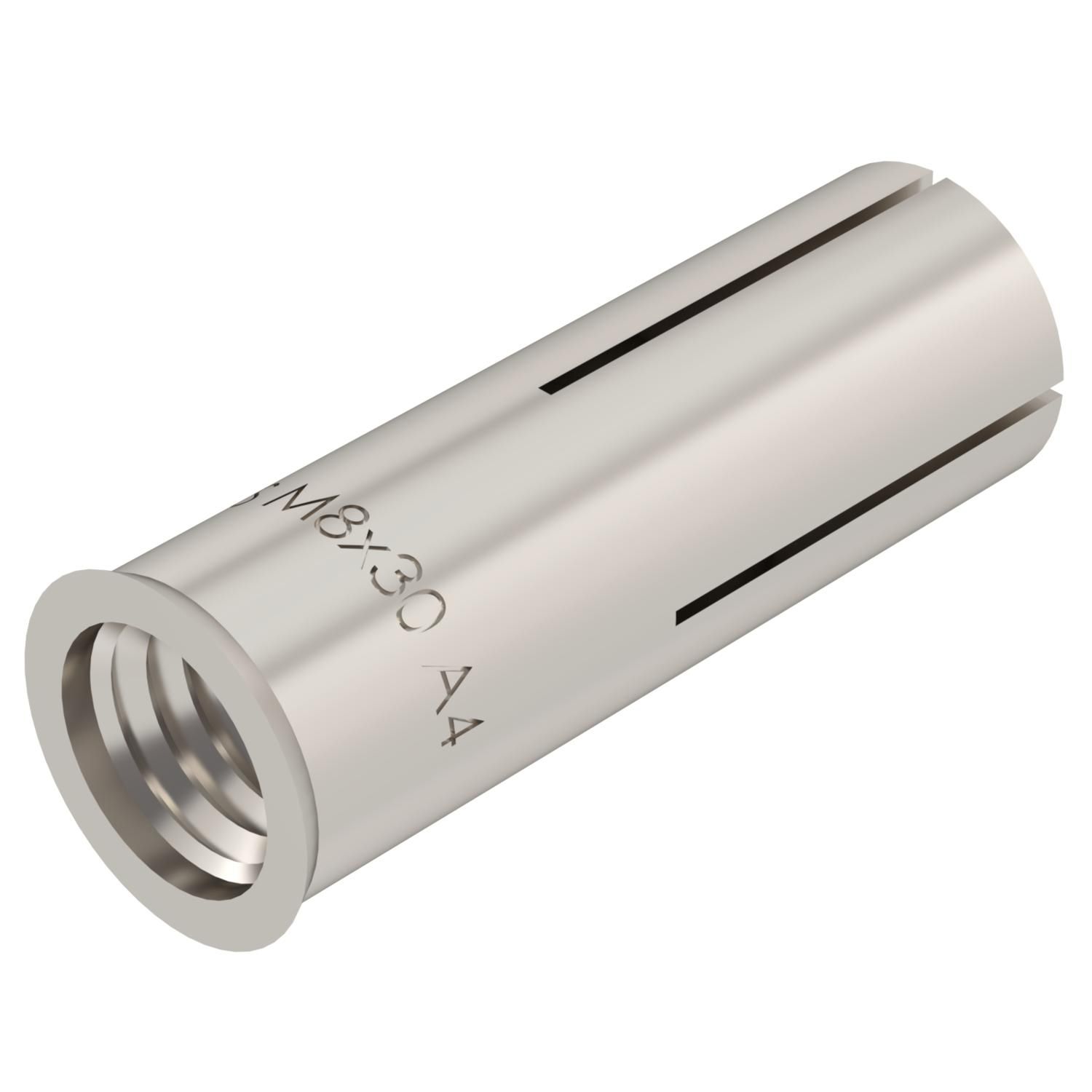 Einschlaganker M8x30mm VA Ø10mm 30mm 1,7kN unbeh Mit Zulassung