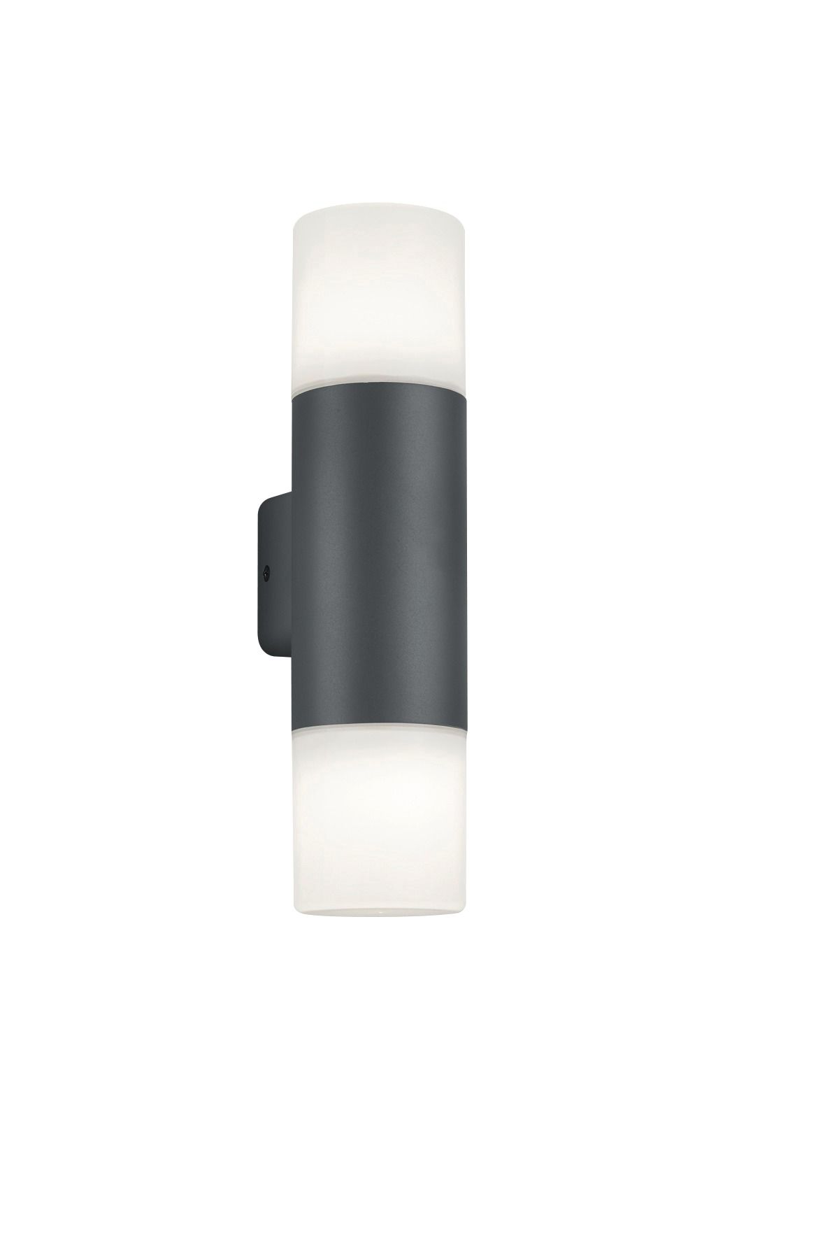 Up/Down Leuchte HOOSIC 2x28W HV anth E27 UP and Down IP44 Ø85x330mm