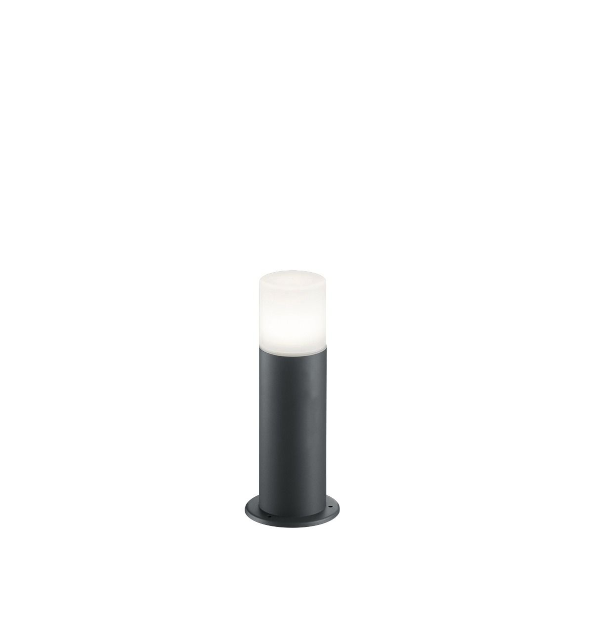 Pollerleuchte 28W HOOSIC E27 anth Alu HV IP44 Kst_opal