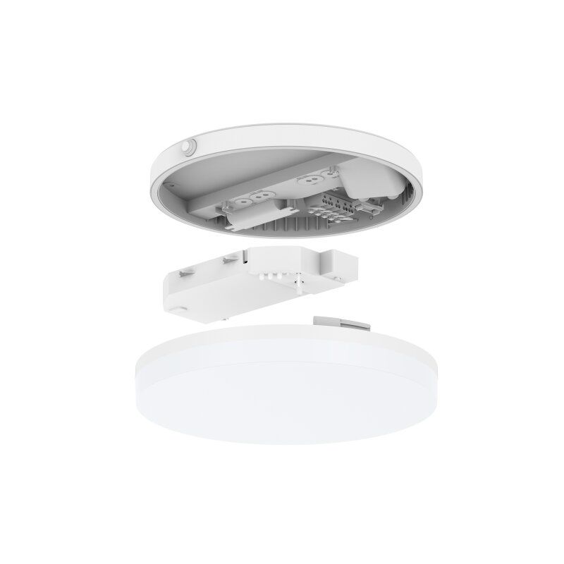 LED-Kunststoffleuchte SURFACEdali 30W ws 3000-5700K Konv Dimmung DALI IP54