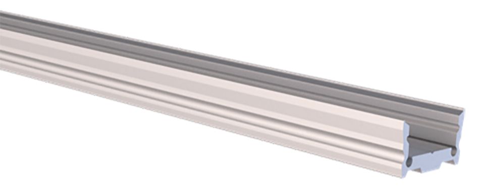 Aufbauprofil alu Alu 3000x17,3x9,6mm
