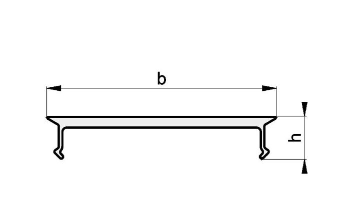 Abblendung sym direkt Kst 2000x26x5mm