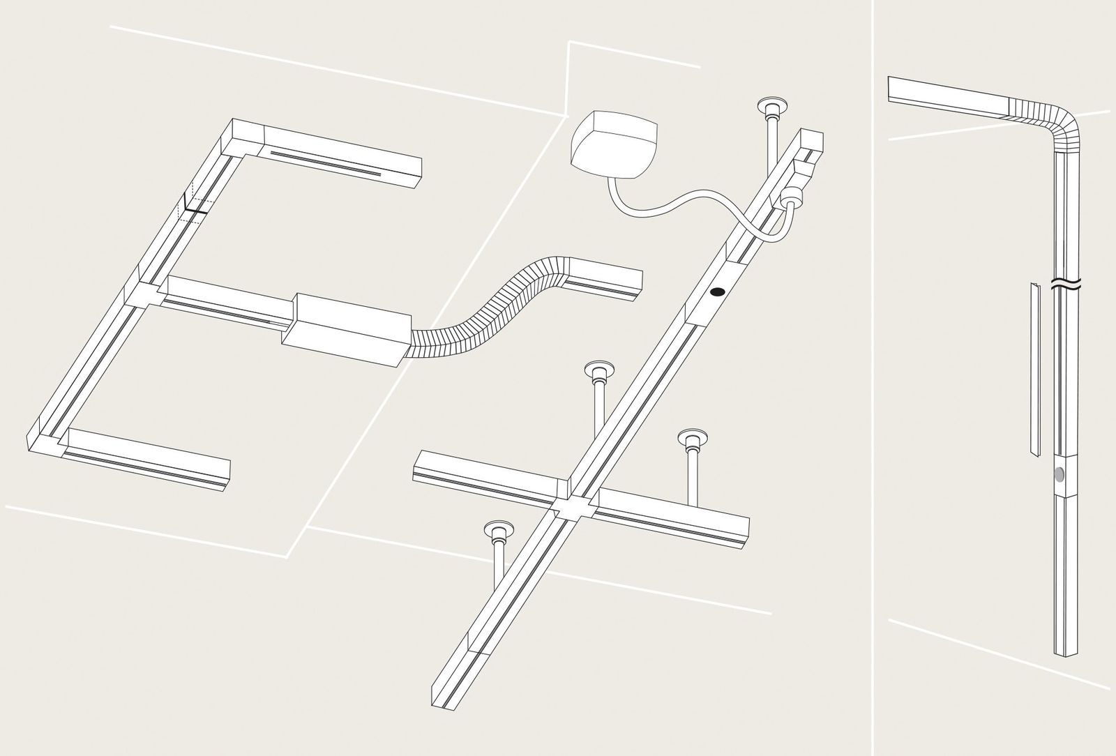 Kupplung/Verbinder X sw 1p 104mm