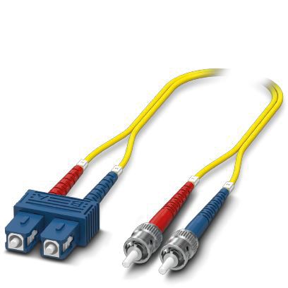 LWL-Patch-Kabel ST-Duplex/SC-Duplex SM OS2 2m ge