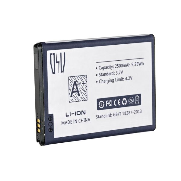 Akku 3,7V Li-Ion 2500mAh 1zell 68x6x52mm