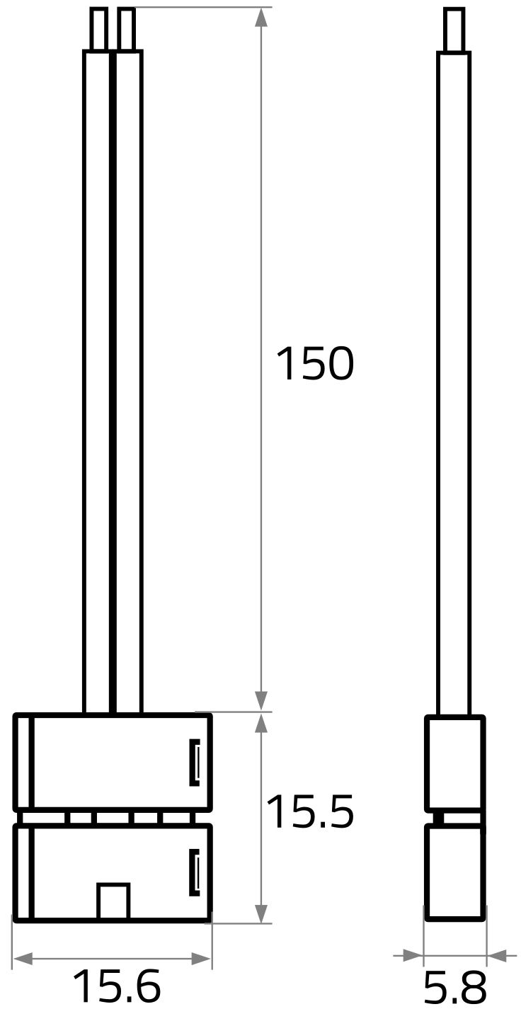 Kupplung/Verbinder flex VARDAflex 2p Profi-10 mehrf 150mm