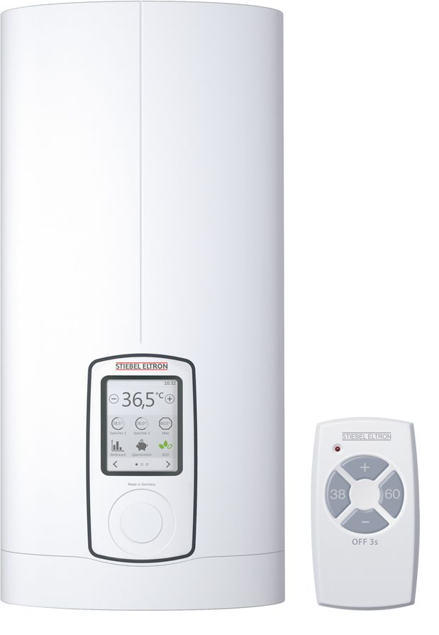 Durchlauferhitzer elektr 27kW m.Display digi man f.vorerwärmtes Wasser A