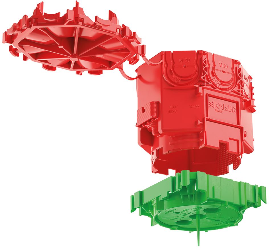 Verbindungsdose Beton Kst IP3X Ger/VerbDose/kast