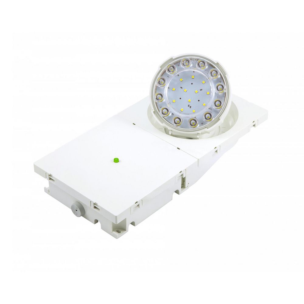 LED-Sicherheitsleuchte 2,4W 6500K 250lm IP65 1LED Wandanbau/Deckenanbau dezentr