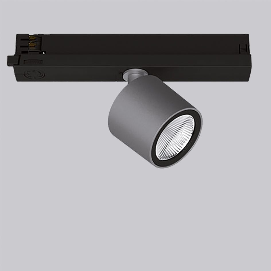 LED-Schienenstrahler 20W ORYO 3000K 1LED 1840lm Konv Dimmung DALI Alu IP20 sw mt