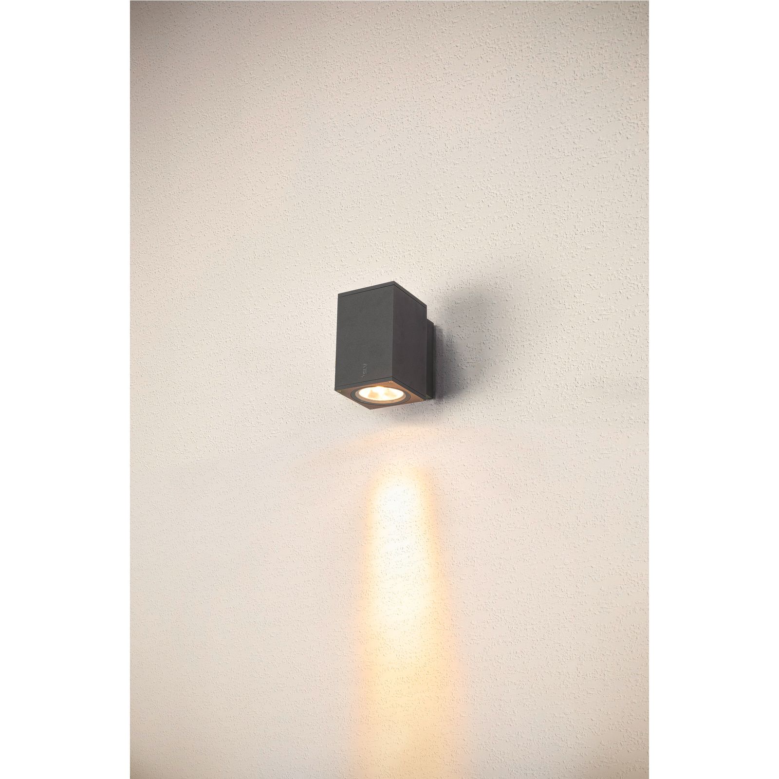 LED-Wandanbauleuchte 11W 3000-4000K anth 980lm IP65 100x160x115mm