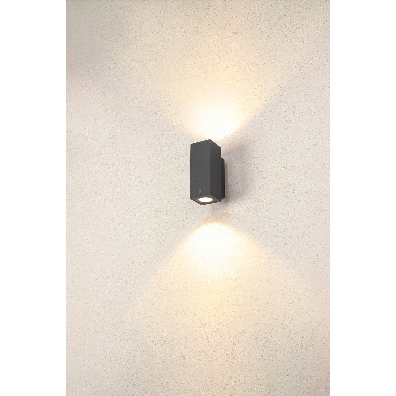 LED-Up/Down Leuchte 7,8W 3000-4000K anth 700lm IP65 70x160x115mm