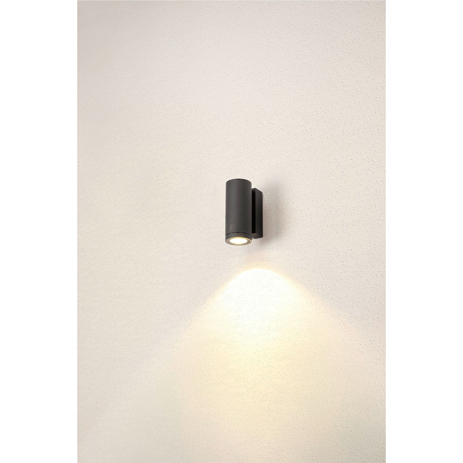 LED-Wandanbauleuchte 6W 3000-4000K 500lm anth IP65 68x160x115mm