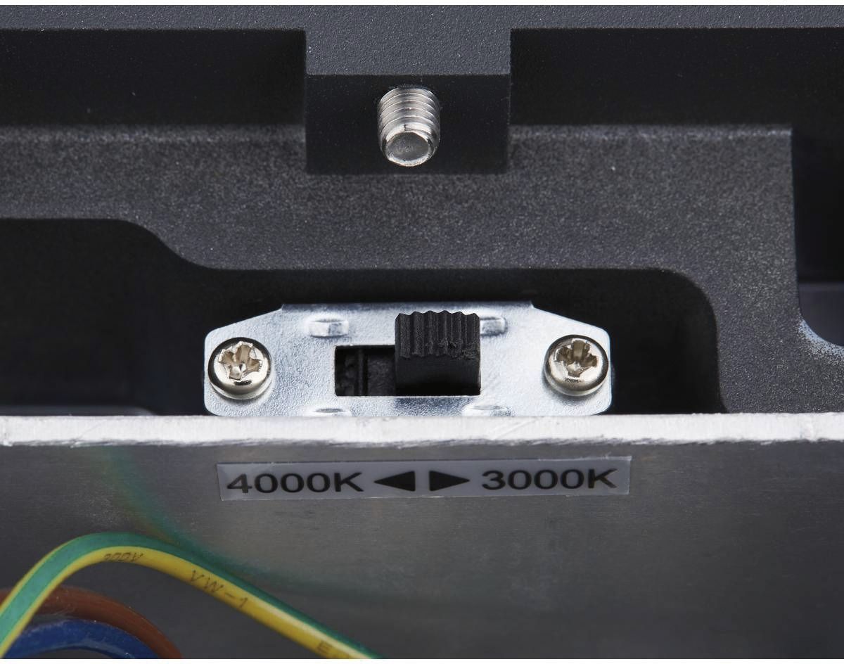 LED-Wandanbauleuchte 11W 3000-4000K anth 980lm IP65 100x160x115mm