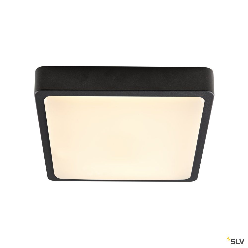 LED-Sensorleuchte 18W 3000-4000K 1300lm anth Konv IP65 BWM 300x300x65mm