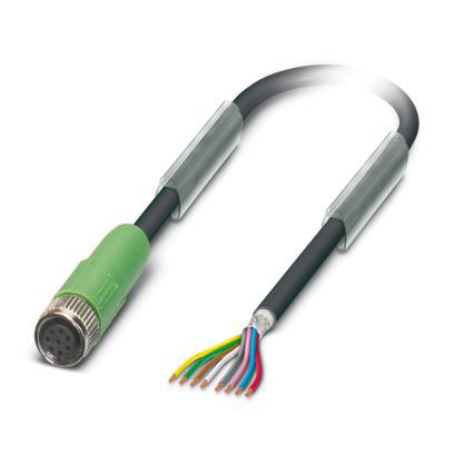 Sensor-Aktorkabel 8p 25m M8 Female ger fr.Ende Polyurethan (PUR) hfr