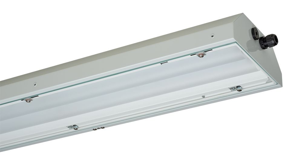 Ex-Anbauleuchte 40W ST LED 1/2 21/22 IP65 LED austauschbar 5900lm