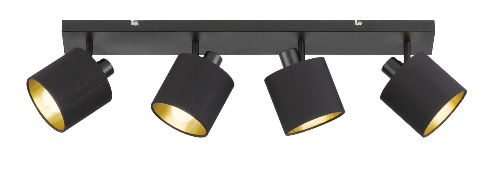 LED-Anbauleuchte TOMMY 28W sw IP20 E14 700x176x190mm