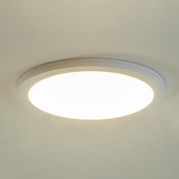 LED-Einbauleuchte MOON 24W 3000-6000K ws 2345lm Konv Dimmung Phasenabschnitt IP20