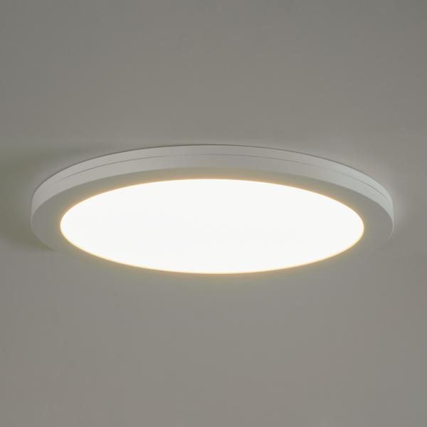 LED-Einbauleuchte MOON 24W 3000-6000K ws 2345lm Konv Dimmung Phasenabschnitt IP20