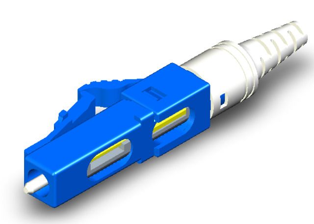 LWL-Stecker LC APC SM klemm Keramik gn APC-Ausführung