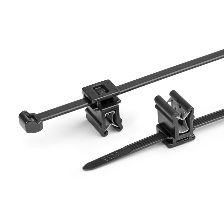 Kabelbinder L200mm sw 4,6x1,2mm PA -40-85°C Polyamid (PA) KstZunge/Nase