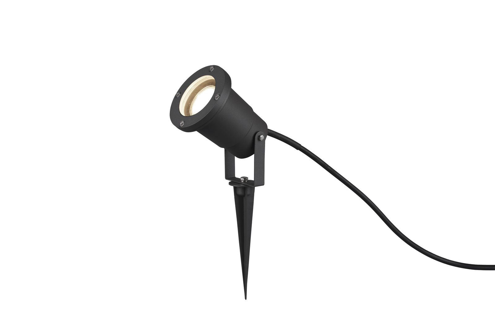 LED-Wegeleuchte 28W UBANGI IP65 anth Alu 1LED GU10 Gl_tr