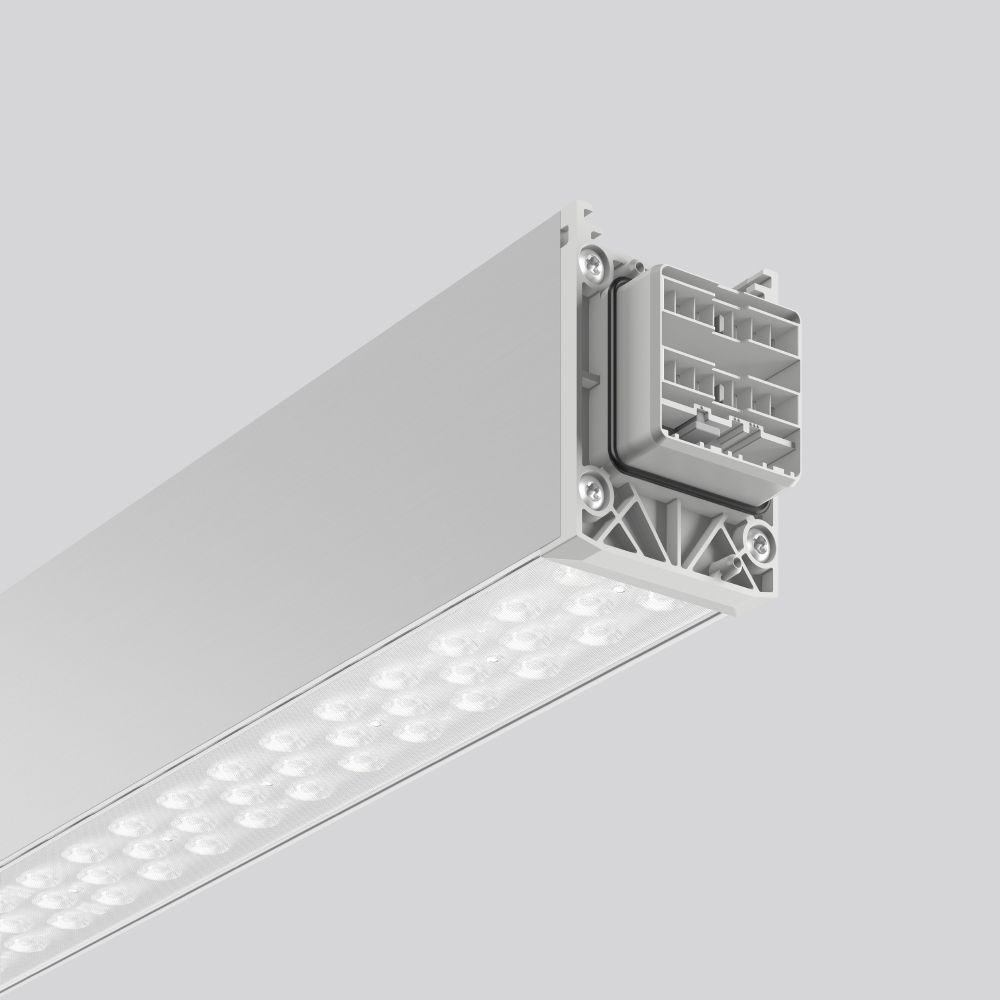 LED-Geräteträger 16W LINEDO 3000K 2350lm 1LED elektr.Trafo IP54 al 58x598x76mm