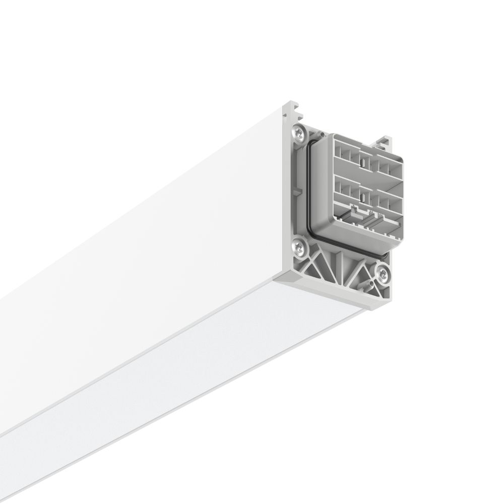 LED-Geräteträger 84W LINEDO 5000K 4LEDs 12000lm elektr.Trafo IP54 ws