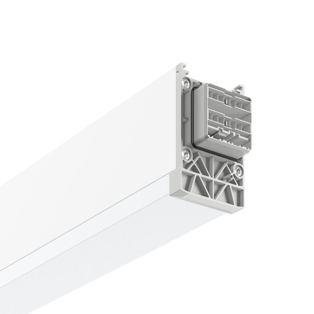 LED-Geräteträger 60W LINEDO 4000K 8800lm 4LEDs elektr.Trafo IP54 ws