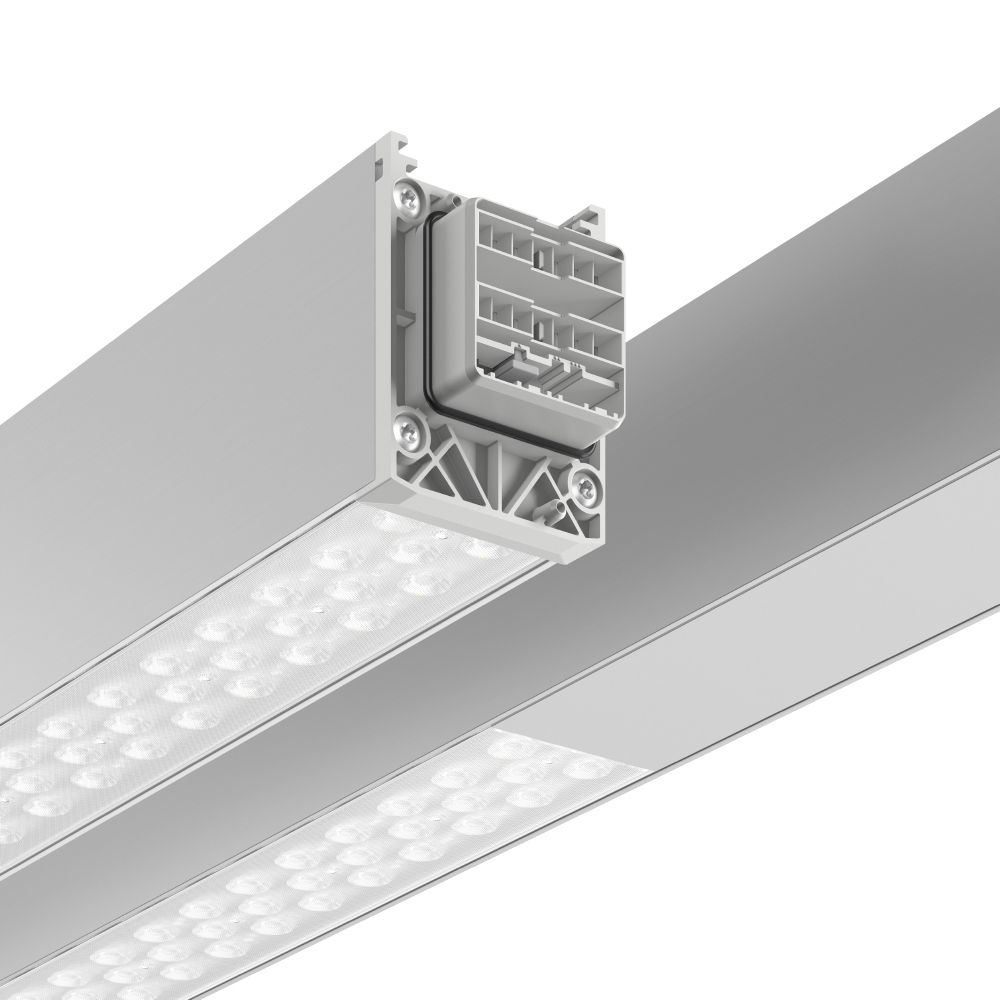 LED-Geräteträger 137W LINEDO 5000K 4LEDs 20900lm elektr.Trafo IP54 al