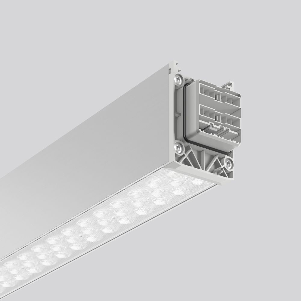 LED-Geräteträger 167W LINEDO 3000K 8LEDs 25300lm elektr.Trafo IP54 al