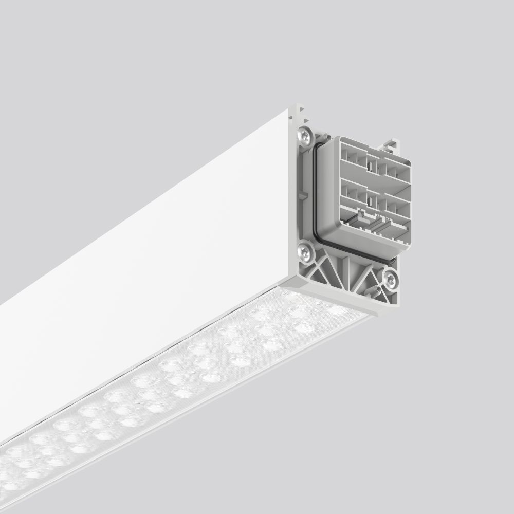 LED-Geräteträger 273W LINEDO 4000K 8LEDs 40900lm elektr.Trafo IP54 ws