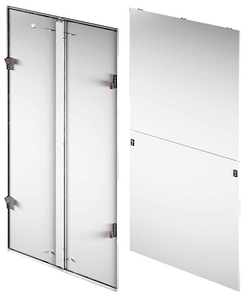 Seitenwand ST 1000mm RAL7035 pulverbesch