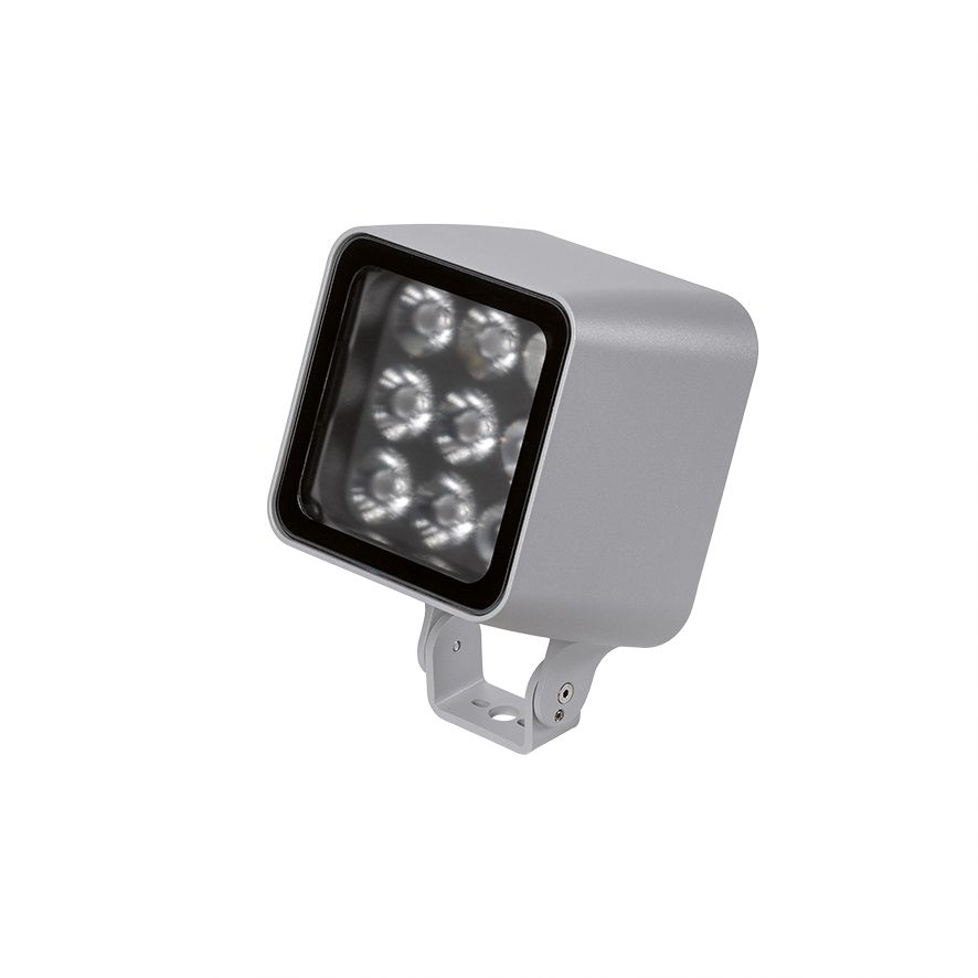 LED-Wandstrahler 54W Monoflood 3 4000K 3261lm Konv 9LEDs Alu IP65 si mt