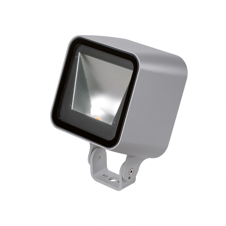 LED-Wandstrahler 2x52W Monoflood 4 3000K 9214lm Konv Dimmung DALI 2LEDs Alu IP65
